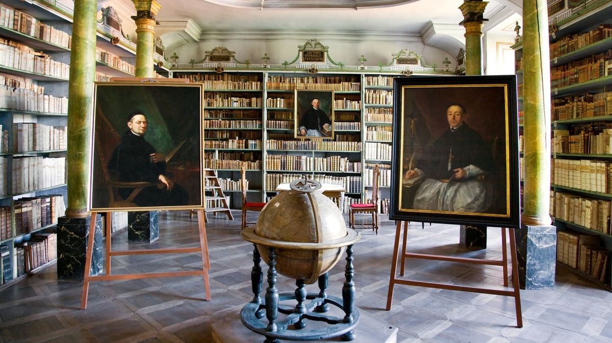 Broumovská klášterní knihovna zve k návštěvě